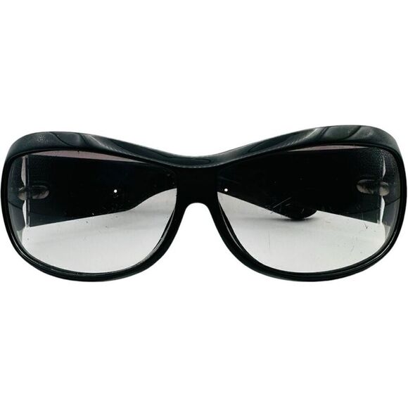 CHRISTIAN DIOR Sunglasses Cannage Black Quilted Luxury Designer Silver Logo Seri - Picture 6 of 12
